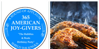 A Round of Applause for 365 American Joy-Givers in 2021: The Bubbles and Beats Birthday Party