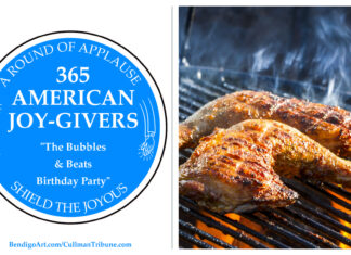 A Round of Applause for 365 American Joy-Givers in 2021: The Bubbles and Beats Birthday Party