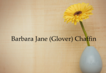 Obituary: Barbara Jane Chaffin