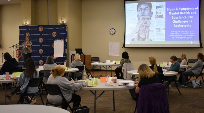 CCBOE hosts ‘mental health first aid’ training event for local counselors