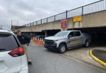 CPD warns public of unsafe parking underneath the city parking deck