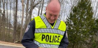 Cullman Primary School Resource Officer receives a helping hand