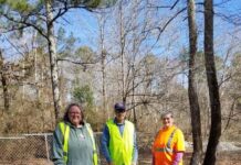 Cullman Community Lions Club cleans up Convent Road