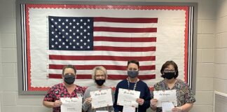 Harmony School lunchroom staff recognized for outstanding service