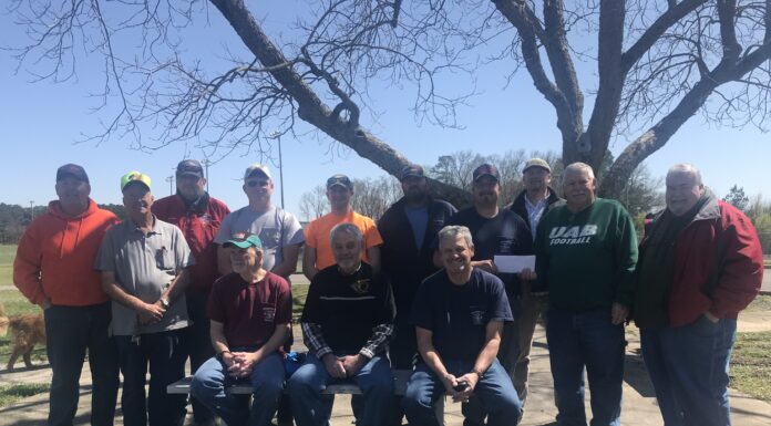 Town of Baileyton presents checks to VFD, Parkside Outreach