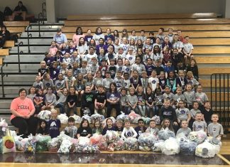 Hanceville Elementary students assist FCCLA by collecting plastic lids for recycling