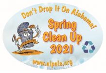 Alabama PALS kicks off 2021 “Don’t Drop It on Alabama” Spring Cleanup