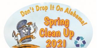 Alabama PALS kicks off 2021 “Don’t Drop It on Alabama” Spring Cleanup