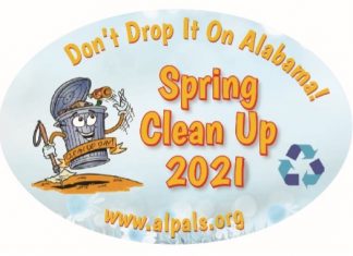 Alabama PALS kicks off 2021 “Don’t Drop It on Alabama” Spring Cleanup