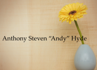 Obituary: Anthony Steven “Andy” Hyde