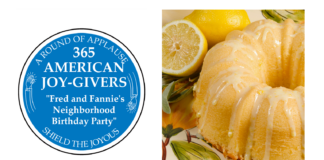 A Round of Applause for 365 American Joy-Givers in 2021: Fred and Fannie’s Neighborhood Birthday Party