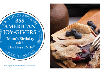 A Round of Applause for 365 American Joy-Givers in 2021: The Moms Birthday and the Boys Party