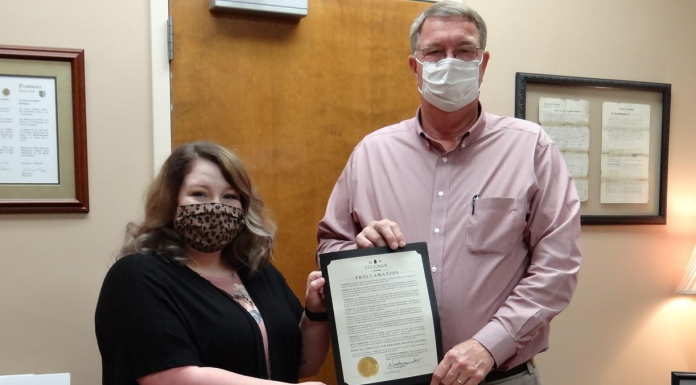 Mayor Woody Jacobs proclaims April Sexual Assault Awareness Month in Cullman