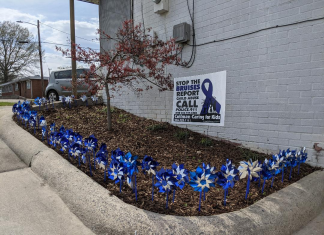 ’Paint the town blue’