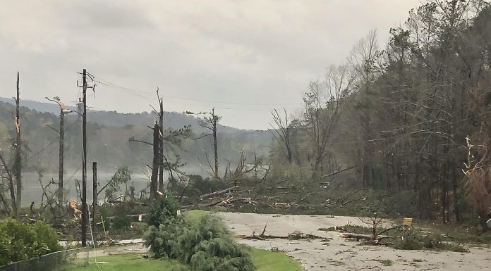 Oak Mountain State Park suffers tornado damage