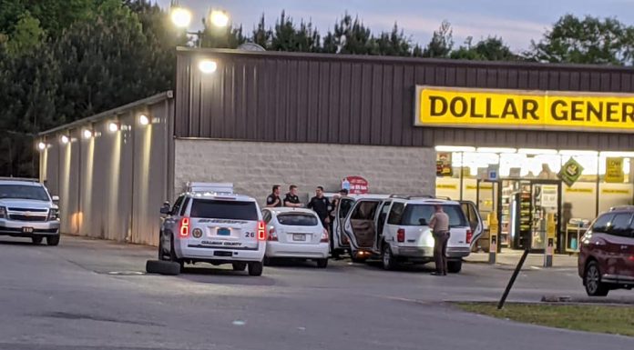 Law enforcement officers locate vehicle involved in Monday afternoon pursuit; suspect in custody.