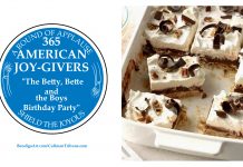 365 AMERICAN JOY-GIVERS for 2021: Betty, Bette and The Boys Birthday Party
