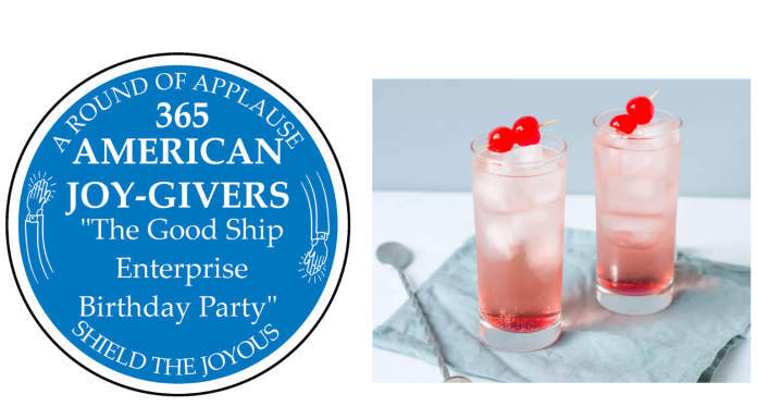 365 American Joy-Givers for 2021: The Good Ship Enterprise Birthday Party