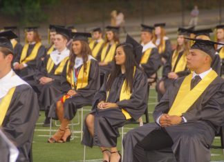 Football field graduations are underrated