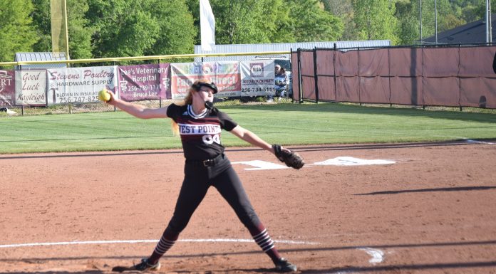 PREP SOFTBALL: Wilkins’ no-hitter lifts West Point over Jasper 1-0