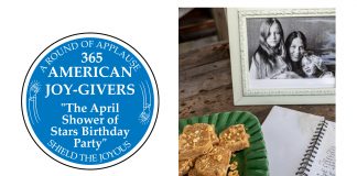 365 AMERICAN JOY-GIVERS for 2021—The April Shower of Stars Birthday Party