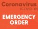 Order of the state health officer suspending certain public gatherings due to risk of infection by COVID-19