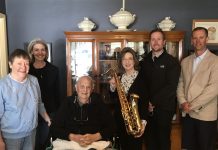 Tenor Saxophone donated to CMS Band Program