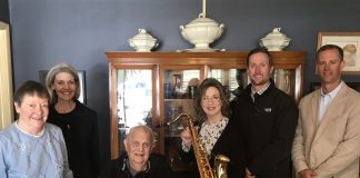 Tenor Saxophone donated to CMS Band Program