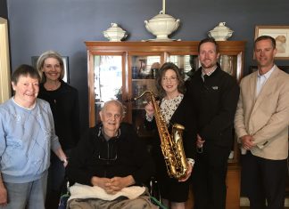 Tenor Saxophone donated to CMS Band Program