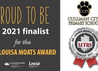 Cullman Primary School named 2021 finalist for Dr. Louisa Moats Award