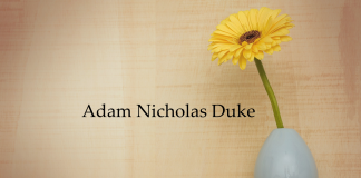 Obituary: Adam Nicholas Duke