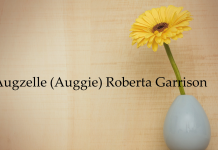 Obituary: Augzelle (Auggie) Roberta Garrison