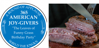 365 AMERICAN JOY-GIVERS for 2021: The Leaves of Funny Grass Birthday Party