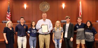 Hanceville, Cullman honor Wallace State with proclamations during Community College Month