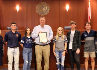 Hanceville, Cullman honor Wallace State with proclamations during Community College Month