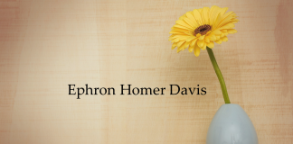 Obituary: Ephron Homer Davis