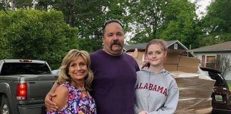 Cullman firefighter delivers thousands of pounds of food per week to needy across region