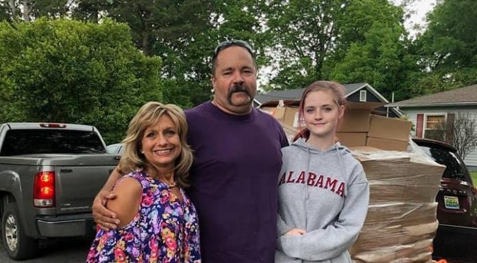 Cullman firefighter delivers thousands of pounds of food per week to needy across region