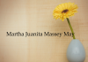 Obituary: Martha Juanita Massey May
