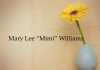 Obituary: Mary Lee “Mimi” Williams