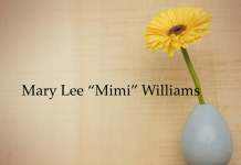 Obituary: Mary Lee “Mimi” Williams