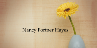Obituary: Nancy Fortner Hayes