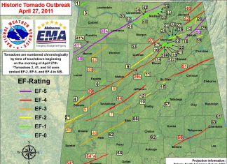 The April 27, 2011 Cullman County tornadoes: official reports
