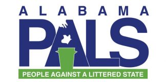 PALS committee accepting nomination for the 2021 Beautification Awards