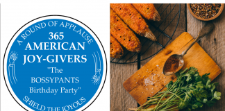 365 AMERICAN JOY-GIVERS for 2021: The Bossypants Birthday Party