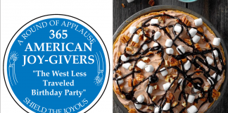 365 AMERICAN JOY-GIVERS for 2021: The West Less Traveled Birthday Party