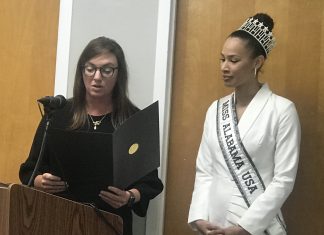 Miss Alabama USA Alexandria Flanigan honored by Cullman County Commission