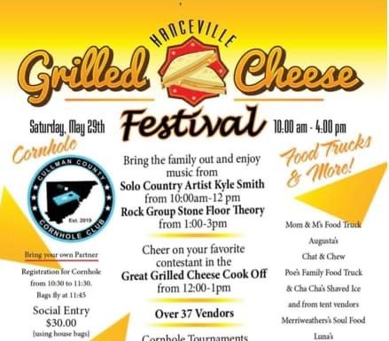 Hanceville prepares to host Inaugural Grilled Cheese Festival
