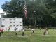 Flags placed at Cullman Memory Gardens by Cullman VFW members