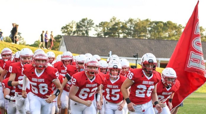 PREP FOOTBALL: Good Hope takes spring game over Vinemont 19-12
